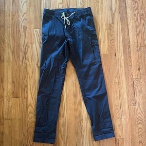 Vuori sz m rip stop pants dark grey great pre owned condition elastic waist
